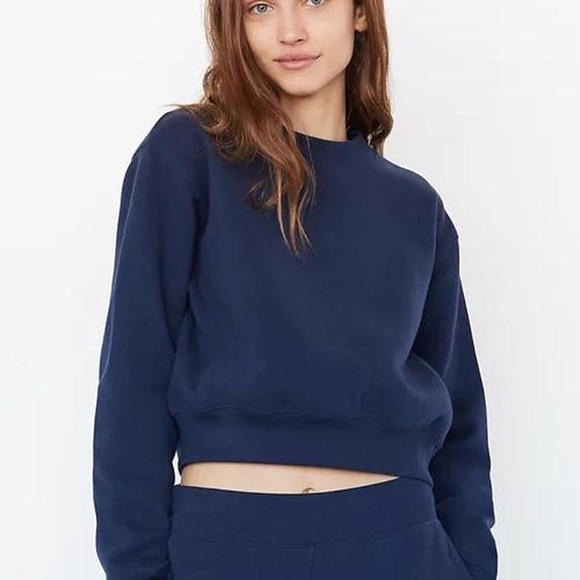Aritzia TNA Perfect Shrunken Crew - Picture 1 of 2